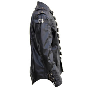 Mens Black leather Jacket