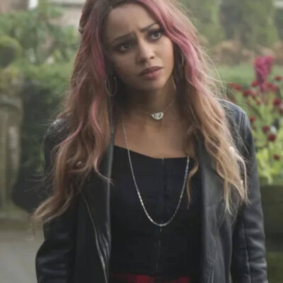 Riverdale Black Toni Topaz Leather Jacket