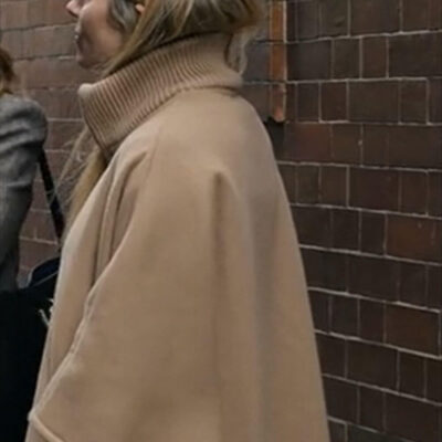 Anatomy of a Scandal Sienna Miller Wool Ponch