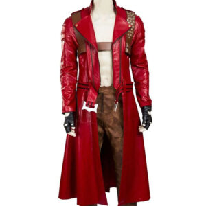 Devil May Cry 3 Dante Red Trench Coat