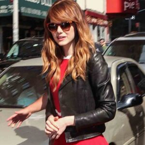 Emma Stone Leather Jacket