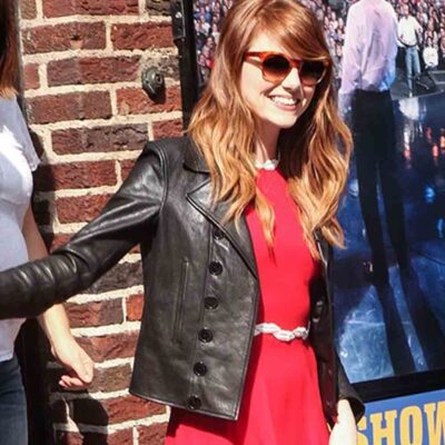 Emma Stone Leather Jacket