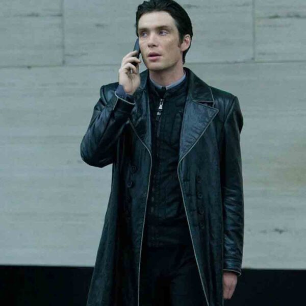 In Time Cillian Murphy Leather Coat