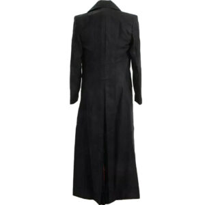 Men's Double Breasted 90s Style Long Wool Coat