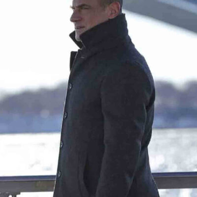 Men's Grey Wool Coat