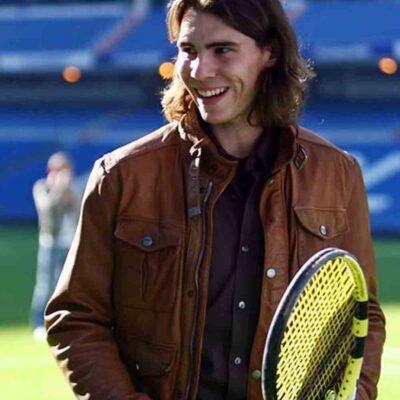 Rafael Nadal Genuine Leather Jacket