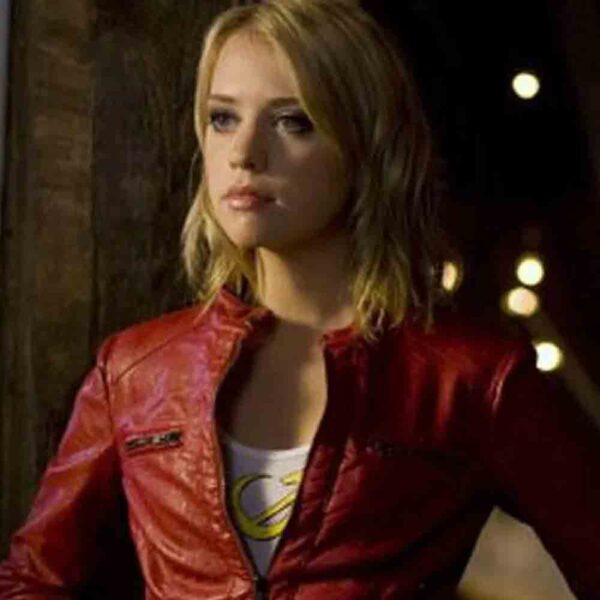 Smallville Alexz Johnson Leather Jacket