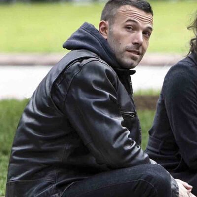 Town Ben Affleck Black Jacket