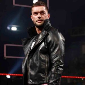 WWE Finn Balor Black Leather Jacket