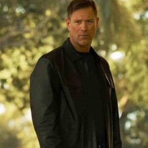 Aaron Eckhart Classified Leather Jacket