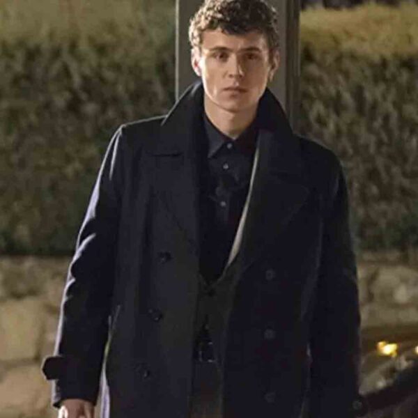 Elite TV Series Ander Munoz Black Coat