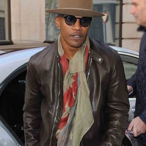 Jamie Foxx Back in Action Leather Jacket