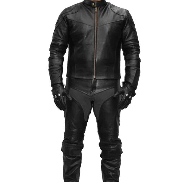 Judge Dredd Lawman Biker Leather Suit