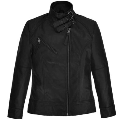 Nina Dobrev Black Jacket