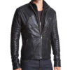 Mens Casual Wear Style Leather Jacket