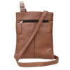 Brown Leather Cross Body Messenger Bag – Classic Design