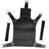 5 Points Black Leather BDSM Genuine Sex Swing
