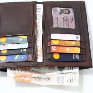 Alternative view of Premium Real Leather Large Wallet – RFID Credit & ID Card Holder