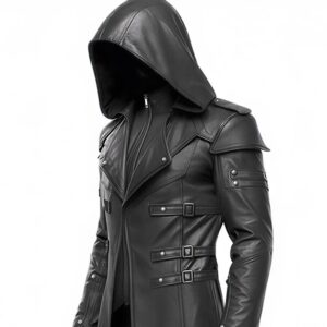 Mens Leather Costume New Black