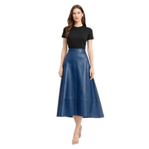 Blue skirt