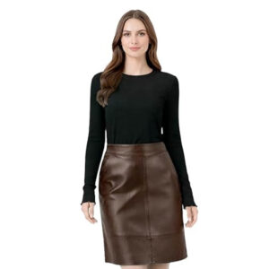 womens brown new skirt 1