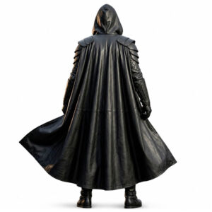Men Armor with Hooded Cloak Warrior Stylev