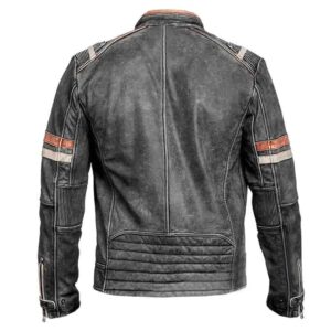 Men Vintage Retro 2 Distressed jacket