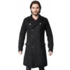 Men's Wool Overcoat That Means Business Statement Long Overcoat