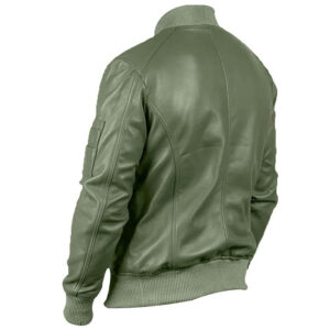 Mens Cafe Racer Vintage Motorcycle Retro Style Zipped Genuine Leather Jacket