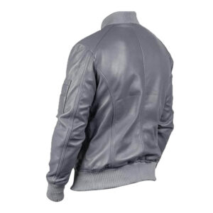 Mens Real Leather Jacket Racer Vintage Motorcycle Retro Style Zipped Genuine Leather Jacket