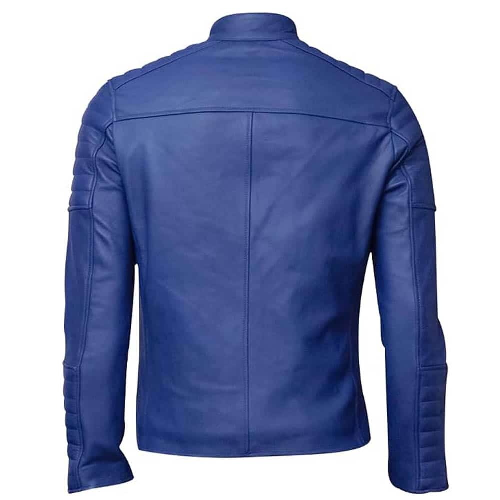 Men's Club Retro Biker Vintage Leather Jacket Men's Club Retro Biker Vintage Leather Jacket - Image 19