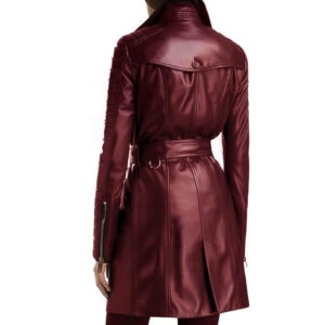 WOMEN VINTAGE MAC OUTERWEAR LONG TRENCH COAT
