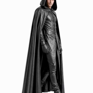 Men's Leather Hooded Cloak Costume Gothic Halloween Outfit WhatsApp Image 2026 07 14 at 7.19.35 AM 2
