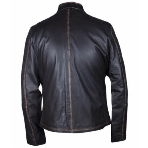 Men’s Vintage Look Brown Leather Jacket