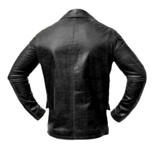 Men's Western Genuine Brown Leather Coat Men's Western Genuine Brown Leather Coat