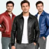 Women's Leather Blazer Jacket - Formal & Casual Coat
