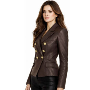 womens kim kardishan brown jacket