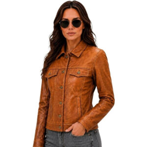 womnens brown jacket