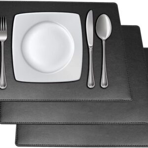 Alternative view of Exclusive Pu Leather Table Placemats Set
