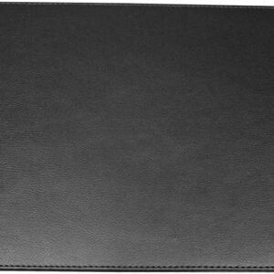 Exclusive Pu Leather Table Placemats Set BLACK LEATHER TABLE MAT NEW 1