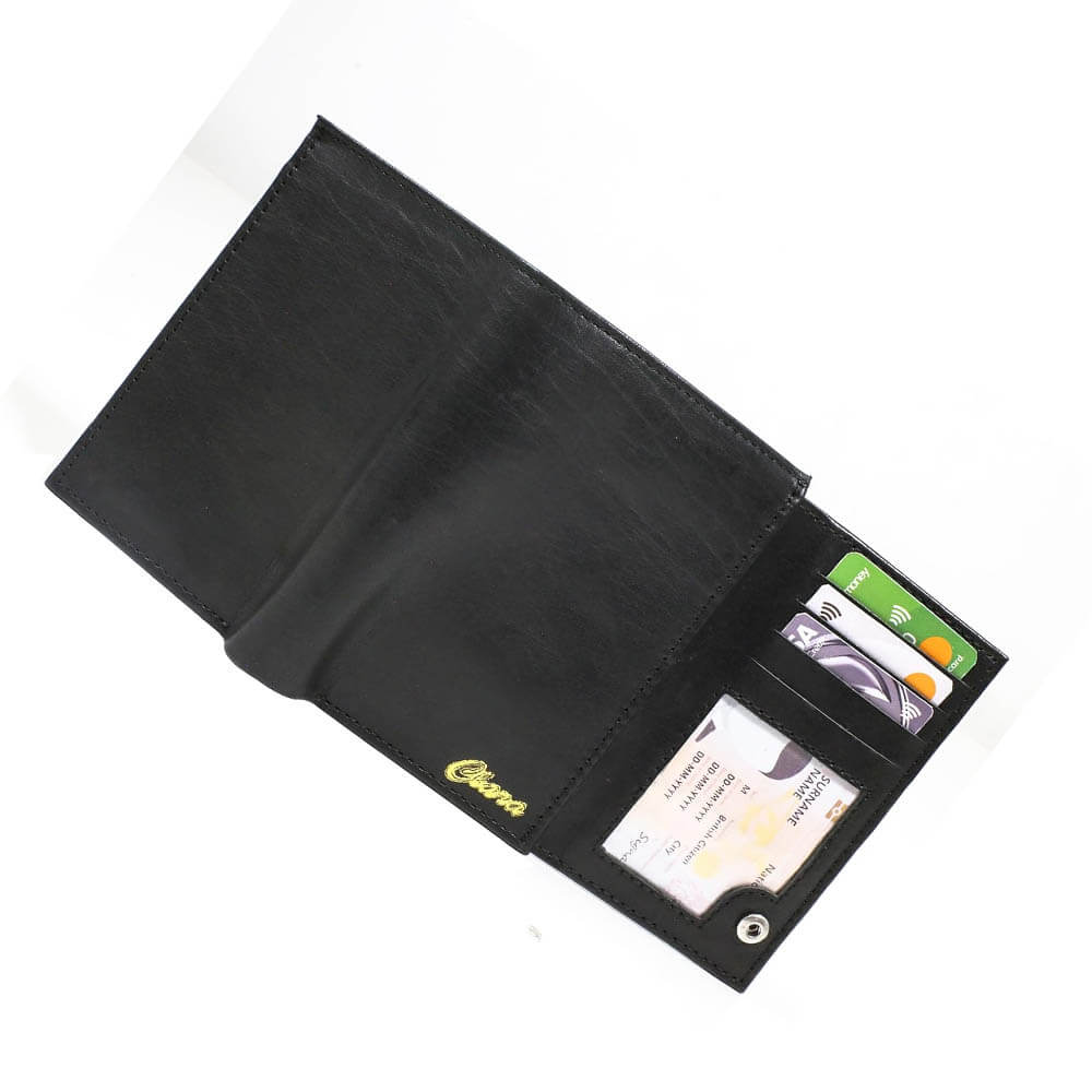 Men's Ultimate RFID Blocking Leather Trifold Wallet Men's Ultimate RFID Blocking Leather Trifold Wallet - Image 9