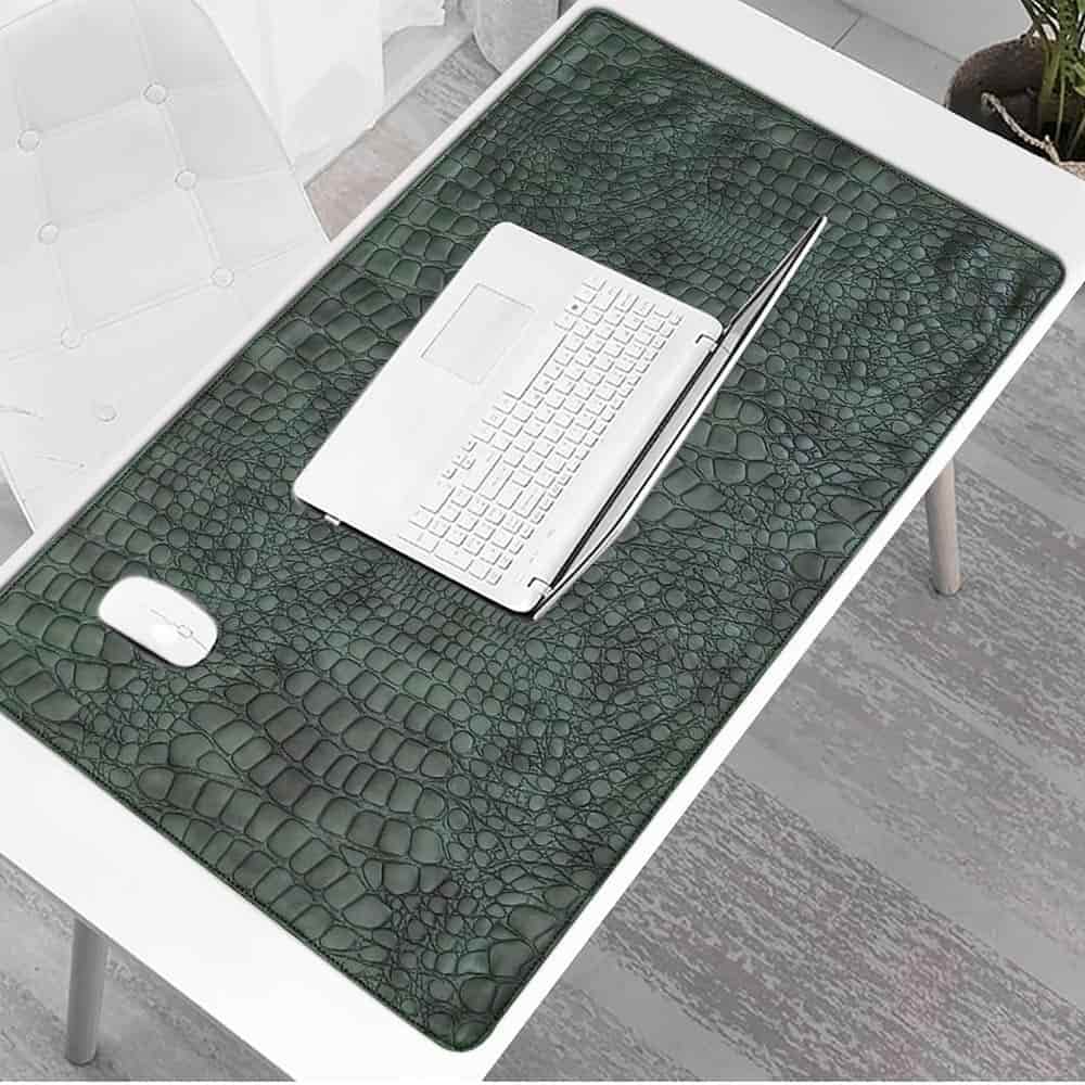 Desk Mat Set of 4, 35x59cm Waterproof Faux Leather Desk Pad Non-Slip Office Protector Desk Mat Set of 4, 35x59cm Waterproof Faux Leather Desk Pad Non-Slip Office Protector - Image 20