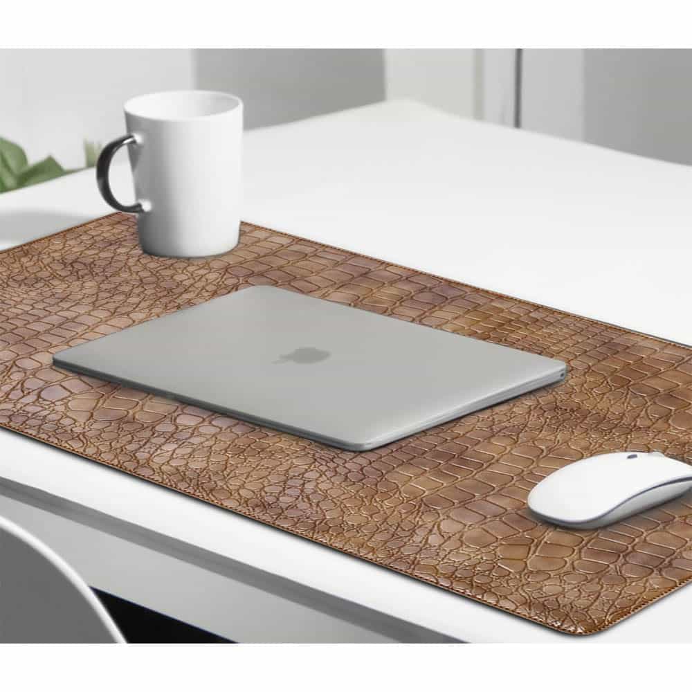 Desk Mat Set of 4, 35x59cm Waterproof Faux Leather Desk Pad Non-Slip Office Protector Desk Mat Set of 4, 35x59cm Waterproof Faux Leather Desk Pad Non-Slip Office Protector - Image 11