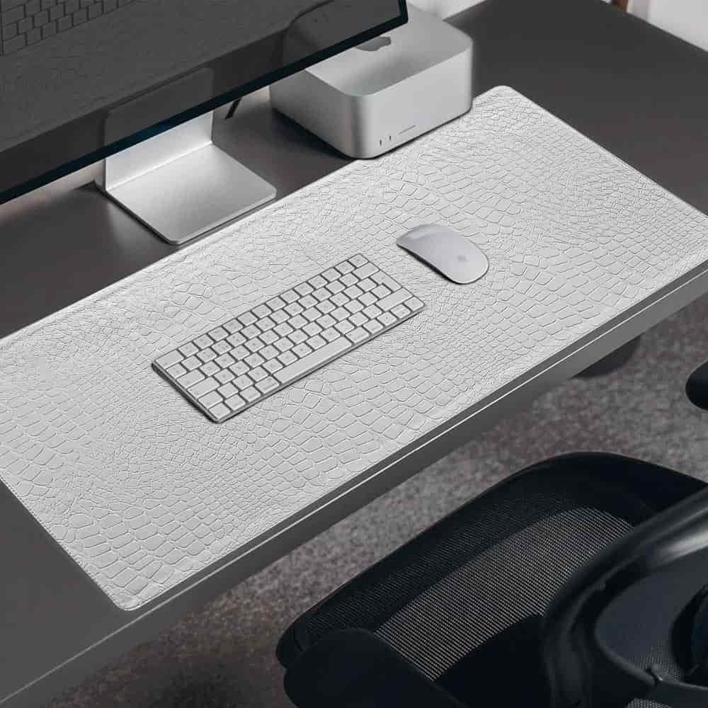 Desk Mat Set of 4, 35x59cm Waterproof Faux Leather Desk Pad Non-Slip Office Protector Desk Mat Set of 4, 35x59cm Waterproof Faux Leather Desk Pad Non-Slip Office Protector - Image 29