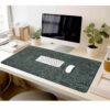 Desk Mat Set of 4, 35x59cm Waterproof Faux Leather Desk Pad Non-Slip Office Protector