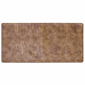 Desk Mat Set of 4, 35x59cm Waterproof Faux Leather Desk Pad Non-Slip Office Protector Desk Mat 35x59cm Waterproof Office Desk Pad for Keyboard Mouse Non Slip Mat PC Desktop Protector Black Faux Leather Desk Blotter for. 1