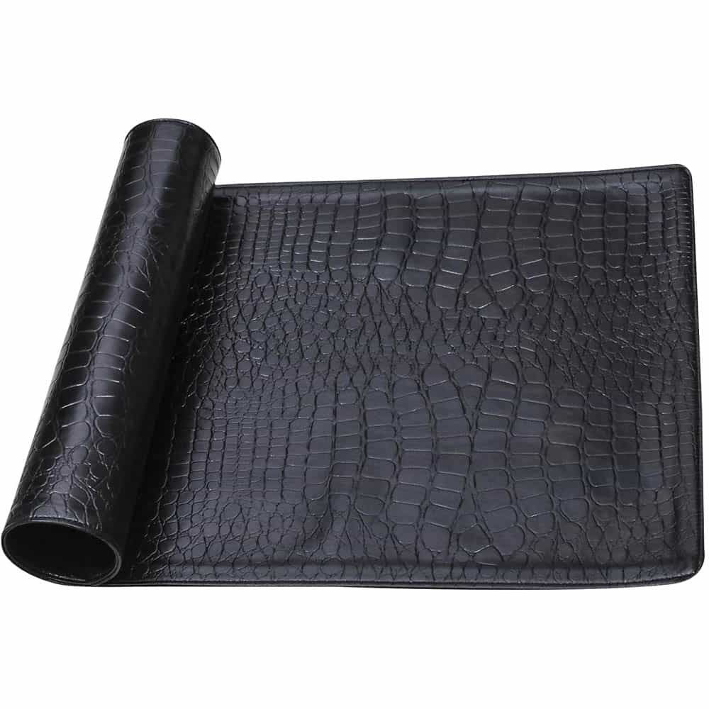 Desk Mat Set of 4, 35x59cm Waterproof Faux Leather Desk Pad Non-Slip Office Protector Desk Mat Set of 4, 35x59cm Waterproof Faux Leather Desk Pad Non-Slip Office Protector - Image 5