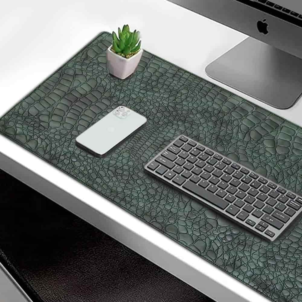 Desk Mat Set of 4, 35x59cm Waterproof Faux Leather Desk Pad Non-Slip Office Protector Desk Mat Set of 4, 35x59cm Waterproof Faux Leather Desk Pad Non-Slip Office Protector - Image 24
