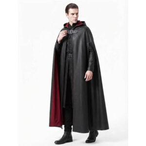 Leather Medieval Cloak