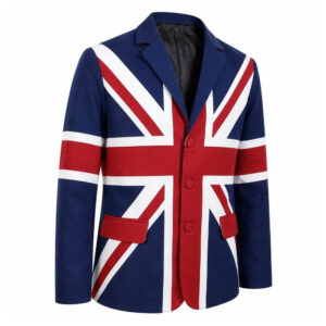 MENS UK ENGLAND COTTON JACKET 60s 70s UNION THREE BUTTON BLAZER COAT